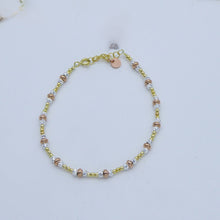 Carica l&#39;immagine nel visualizzatore di Gallery, Bracciale tris argento e ciambelle   B 858
