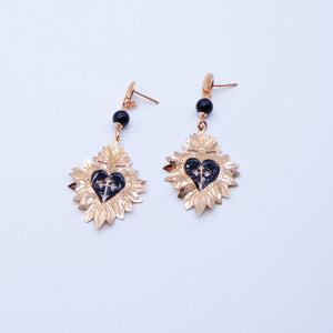 Orecchni Cuore sacro    Ref. O 857
