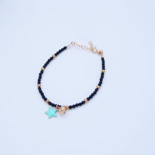 Carica l&#39;immagine nel visualizzatore di Gallery, Bracciale Agata nera satinata    Ref. B 467
