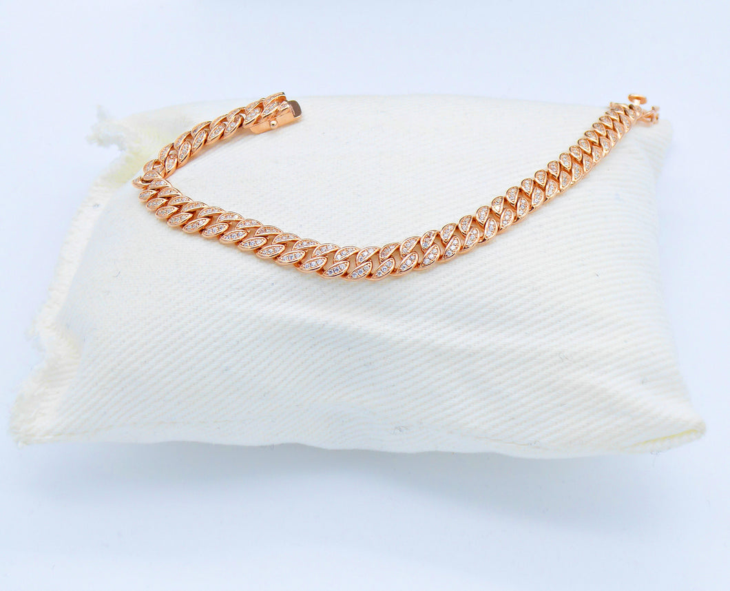 Bracciale Groumette zirconi      Ref. B588/2-HB