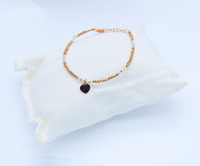 Carica l&#39;immagine nel visualizzatore di Gallery, Bracciale ematite con ciondoli misti    Ref. B 333
