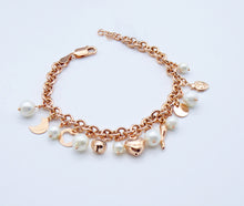 Carica l&#39;immagine nel visualizzatore di Gallery, Bracciale rolò ciondoli misti e pietre       Ref. B 996
