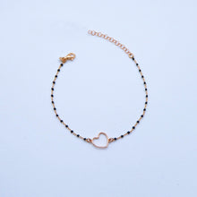 Carica l&#39;immagine nel visualizzatore di Gallery, Bracciale palline smaltate con intermezzo cuore mini   Ref. B 877/mini
