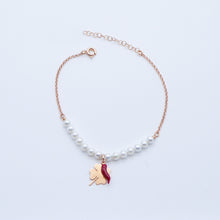 Carica l&#39;immagine nel visualizzatore di Gallery, Bracciale con perle e ciondoli fortuna  Ref. B 621
