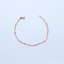 Carica l&#39;immagine nel visualizzatore di Gallery, Bracciale palline smaltate con inserti perline  Ref. B 850/2
