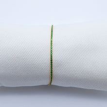 Carica l&#39;immagine nel visualizzatore di Gallery, Bracciali tennis sottili con zirconi colorati   Ref. B 777 /1-2-3-4-HB
